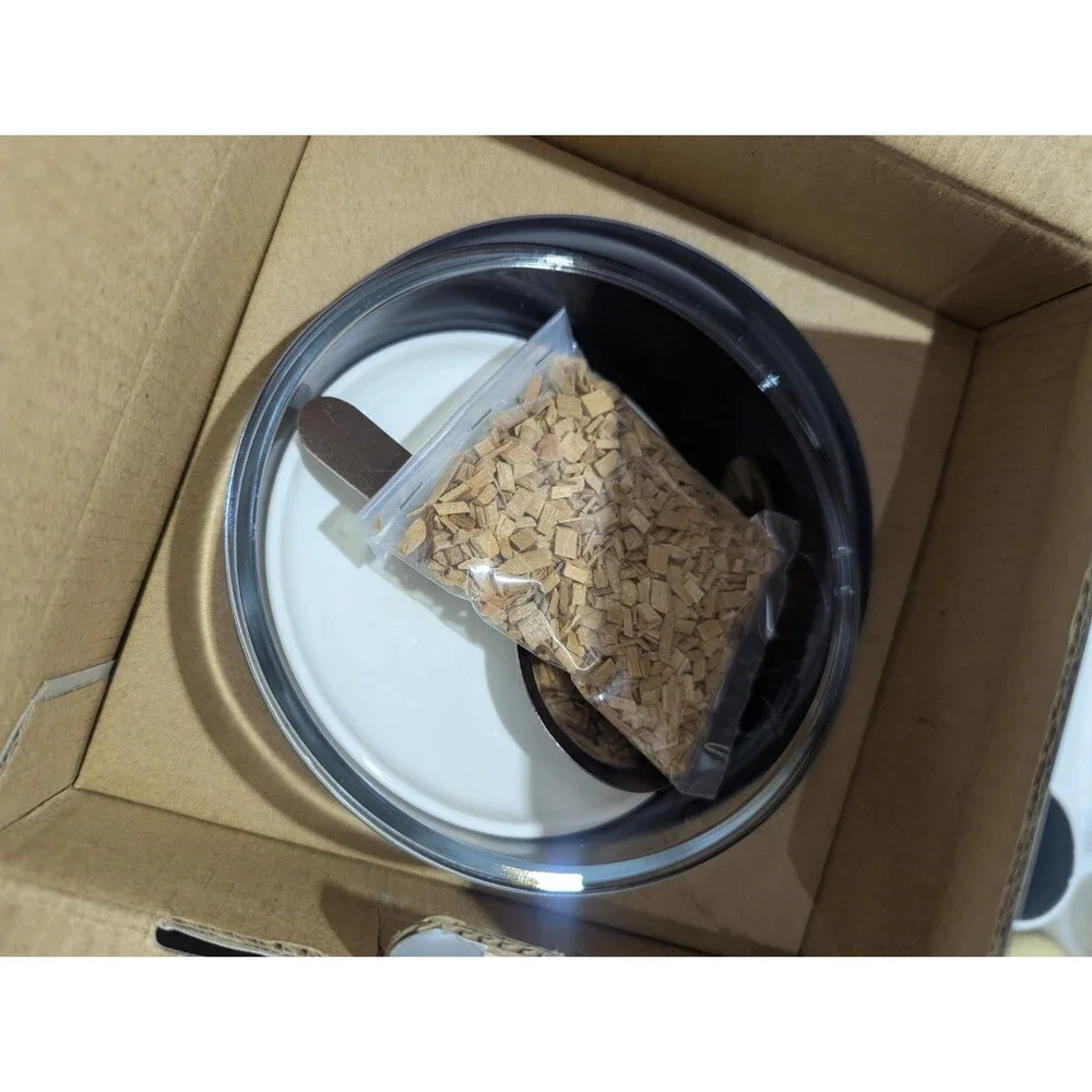 Doshisha Live Mokumoku Quick Smoker S (12cm) – Tabletop Food Smoker (Model...
